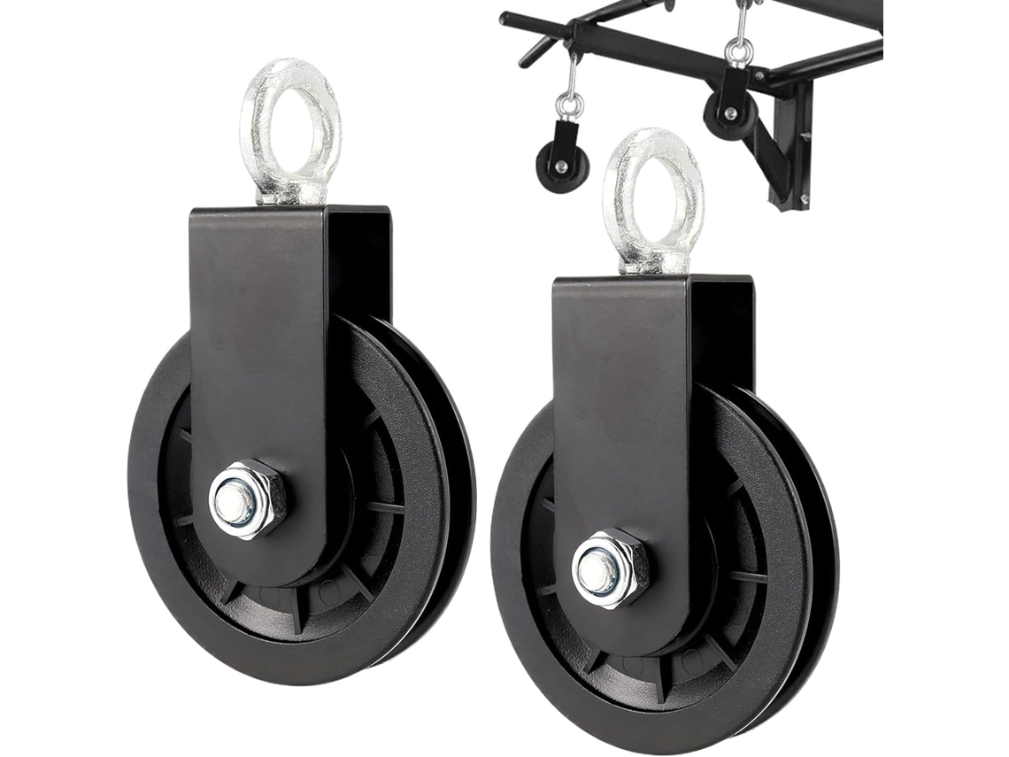 Polia De Ginástica, Equipamento Macio Aço Resistente, Tração, Para