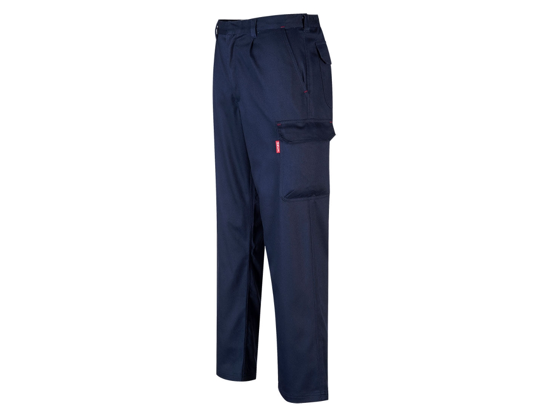 Calças Cargo Resistentes A Chamas Bizweld - Proteção E Conforto Azul Marinho / Xxl