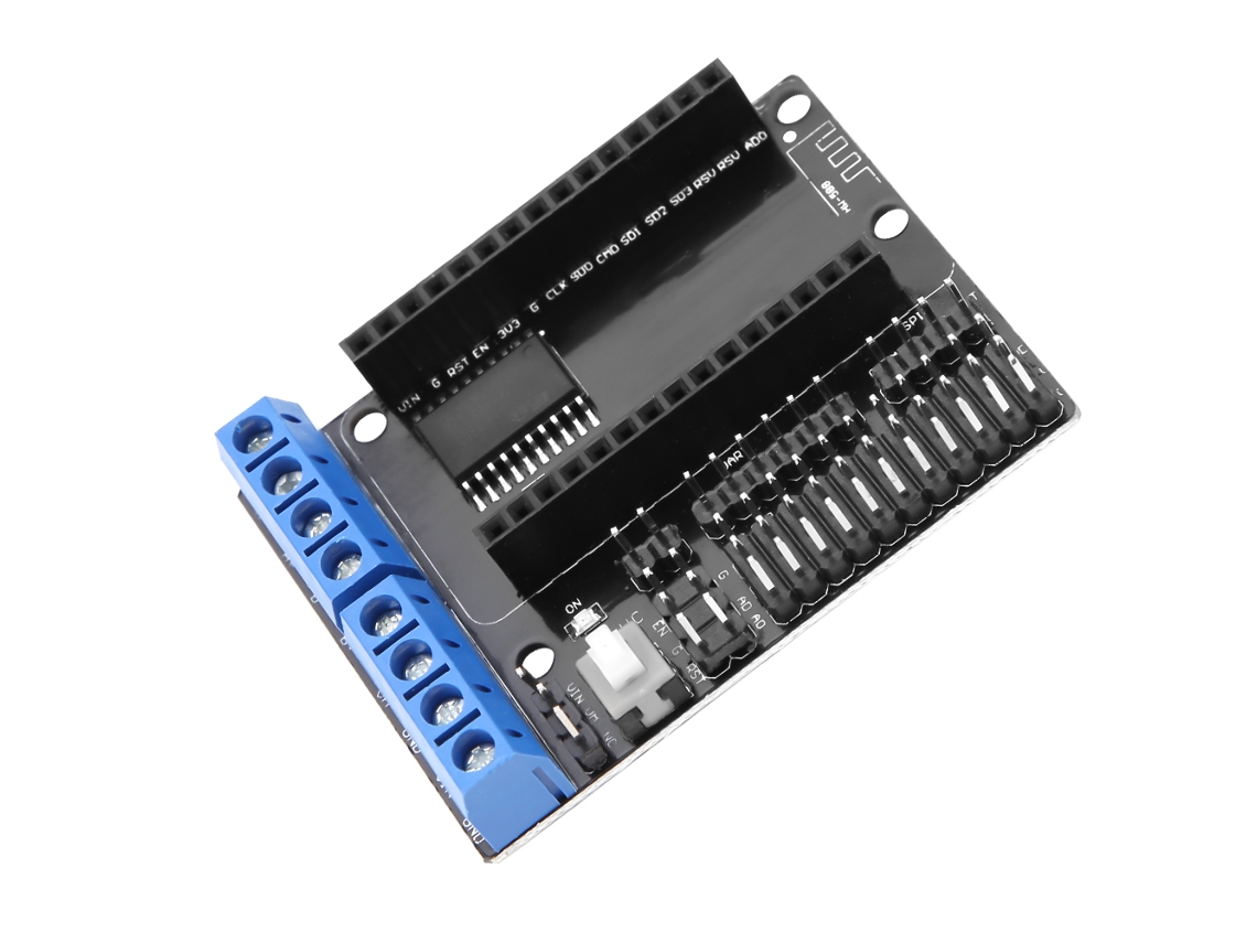 Laxiscreed Esp8266 Driver De Motor Wi-fi Dual Com Módulo L293d De Alta Potência