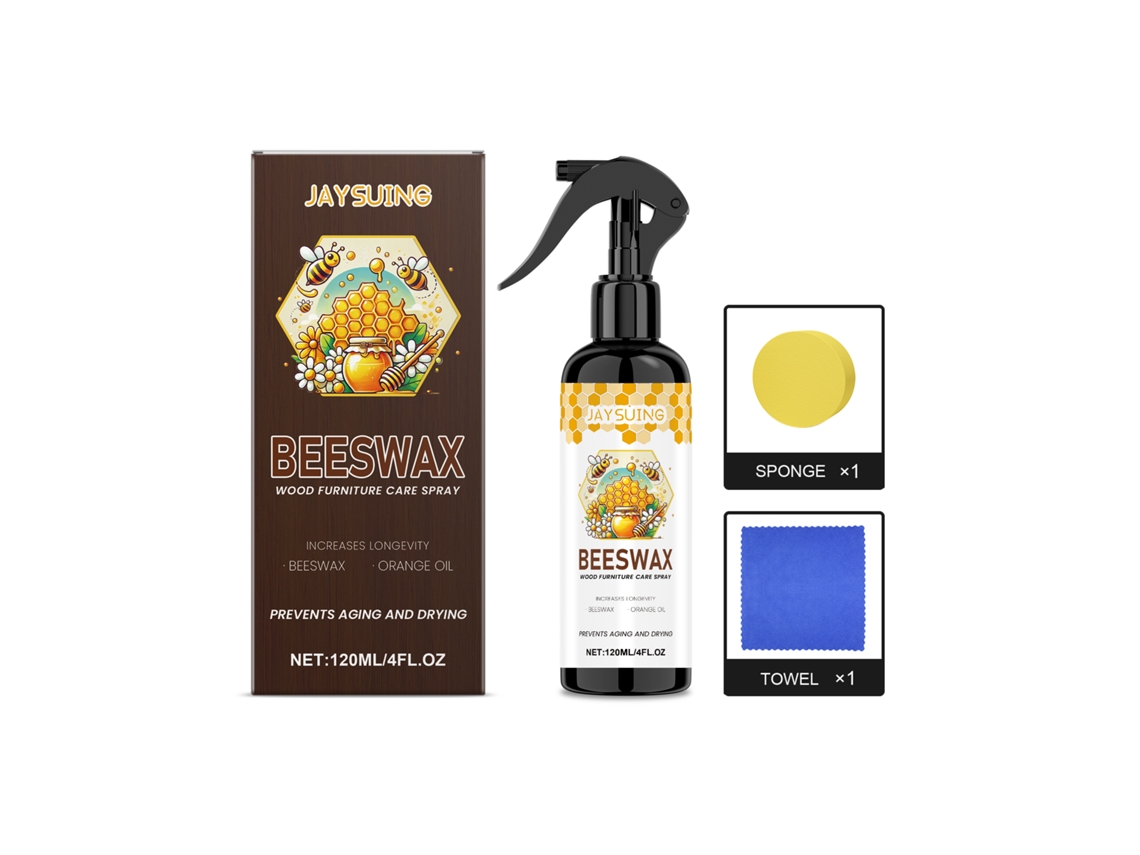 Cera de Abelha LAXISCREED para Móveis de Madeira, Proteção e Acabamento Natural