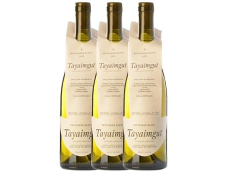 Vinho Brancos TAYAIMGUT Tayaimgut Blanc Sauvignon Branca Penedès Crianza (0.75 L - 3 unidades)