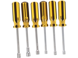 Conjunto De 6 Chaves De Fenda Sextavadas De Aço, Antiderrapantes, Para Reparos.