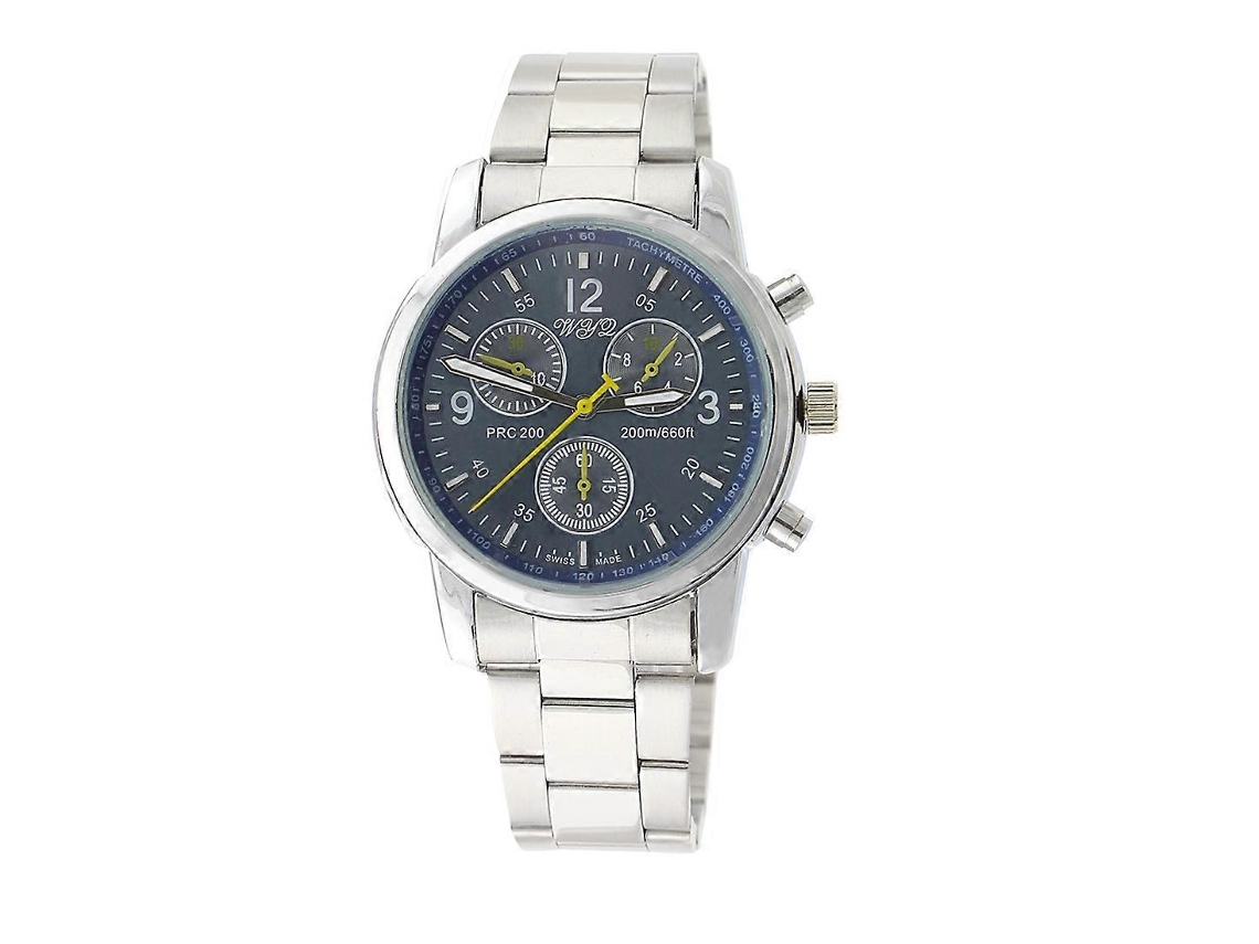 Relógio De Pulso Weiyaqi 89007 Fashion Com Pulseira De Metal
