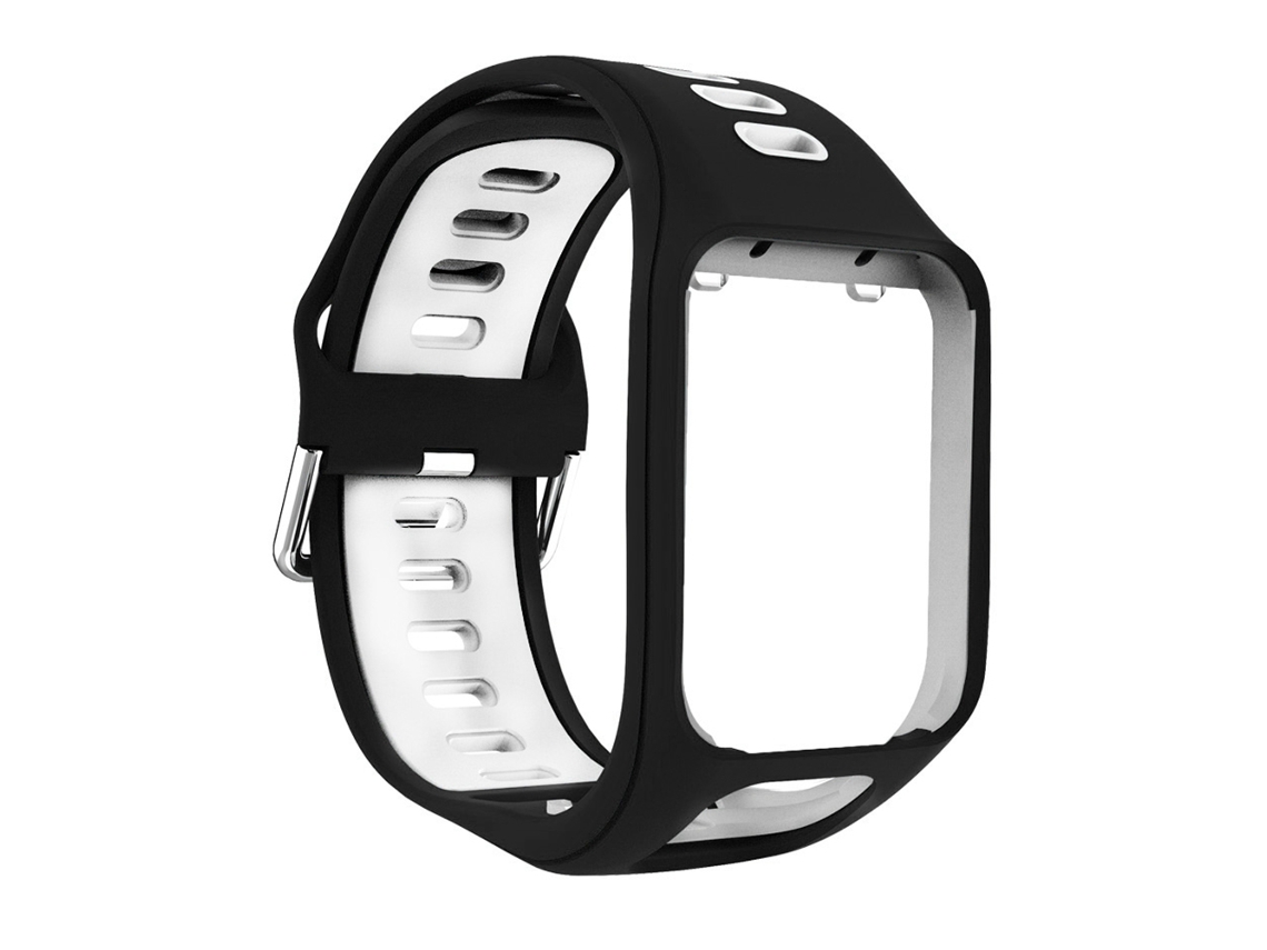 Cinto de Relógio de Silicone EOOCOO (compatível com Múltiplos Modelos Tomtom, Substituição Bicolor)