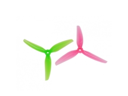 2 Pares/10 Pares de Hélices Hqprop Ethix S3 Watermelon 5031 5x3.1 de 5 Polegadas com 3 Pás em Policarbonato para Drones Rc de Corrida Fpv. MDUG