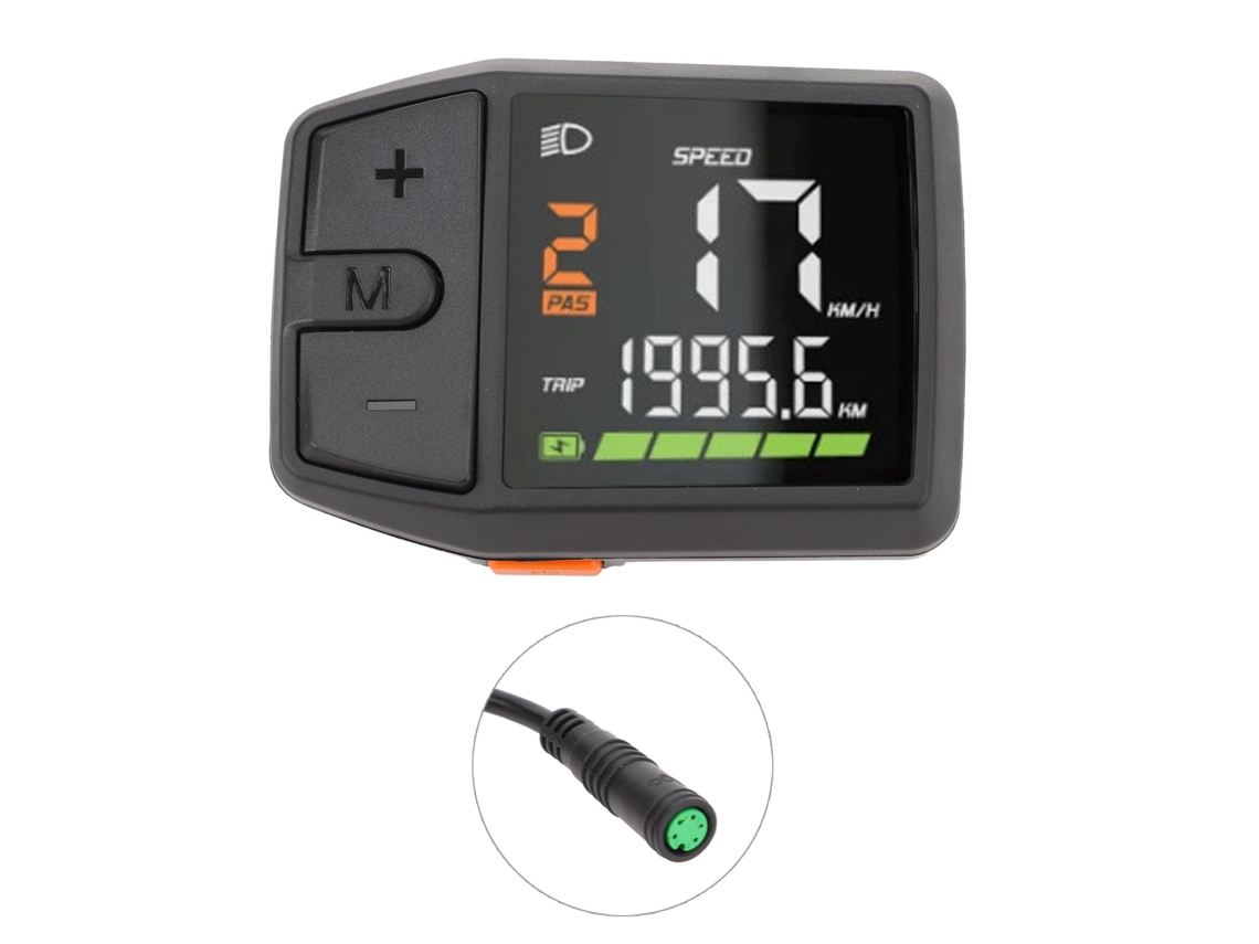 Vlrla-painel De Tela Oled De 2 Polegadas Para Bicicleta Elétrica Resistente À Água Dz41 Para Motor De Tração Média Protocolo Uart
