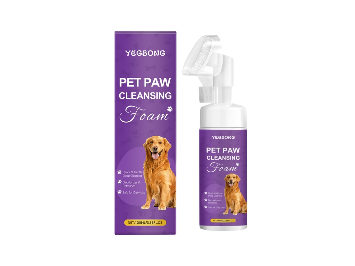 Espuma Limpeza de Patas para Animais de Estimação, Higiene e Proteção LAXISCREED