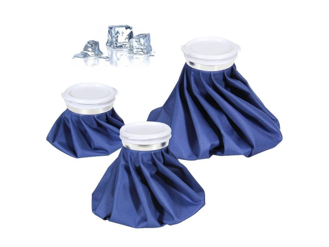 Bolsa De Gelo Reutilizável 3 Unidades Para Terapia Quente/fria E Alivio De Dor