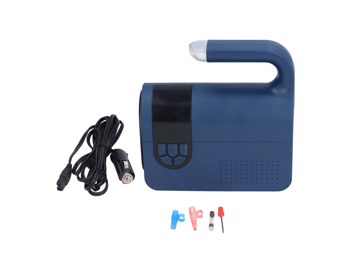 Inflador de Pneus Elétrico para Carro, 22 Cilindros, Led, 12v, 120w, Monitoramento Automático | S/MARCA