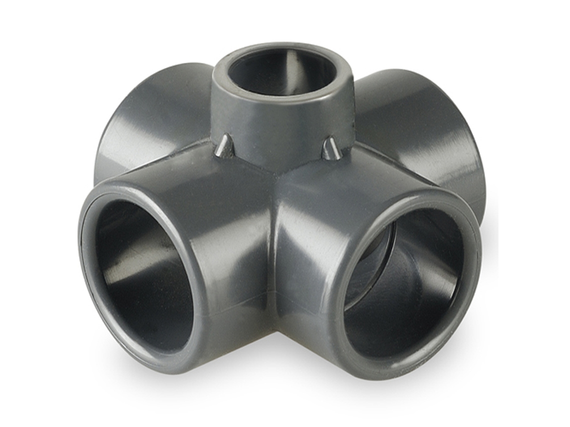 Cruz de 90º PVC Pressão Enc Air 50X20 HIDROTEN