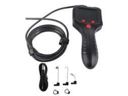 Endoscópio industrial portátil com tela HD 2.4 polegadas, câmera de inspeção, cabo de 16.4ft