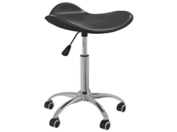 Dining Chair, Dining Chairs Vidaxl Preto Couro Artificial (n/a)