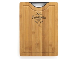 Tábua de Cozinha Quid Carnivoro Bambu 35 X 25 X 2 Cm