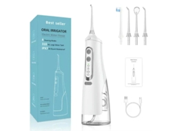 Irrigador Oral Yizhood Usb Portátil Jato De Água Dental 310ml Branco