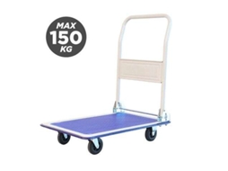 Carrinho De Mão Metálico Dobrável Blim Plataforma 810x470x730mm Peso Máx. 150kg