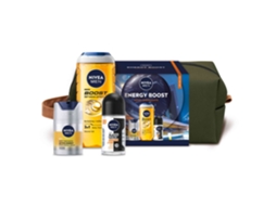 Kit de presente Men Boost com bolsa Nivea