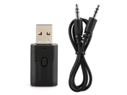 Adaptador Mali Bluetooth 5.0 Usb Transmissor Receptor Áudio 2 em 1 com Redução de Ruído