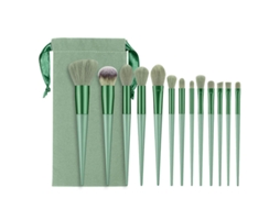 Conjunto de 13 Premium Sintéticos em Pó Blush Corretivos Sombra com BolsaCor 1 LUUCOZK