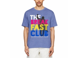 Rockinstone Breakfast Club Movie Color Heather Light Blue Adult T-shirt Size:xxxl