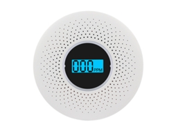 Detector de fumo e monóxido de carbono 2 em 1 STELASPLEN, com visor LCD