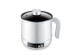 Panela Elétrica Antiaderente 1.7L S/MARCA, Isolamento Automático, Agendamento para Ramen e Fondue