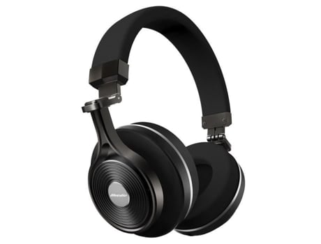Fones de ouvido Bluetooth estéreo sem fio Bluedio T3.4.1 (pretos) BLUEDIO