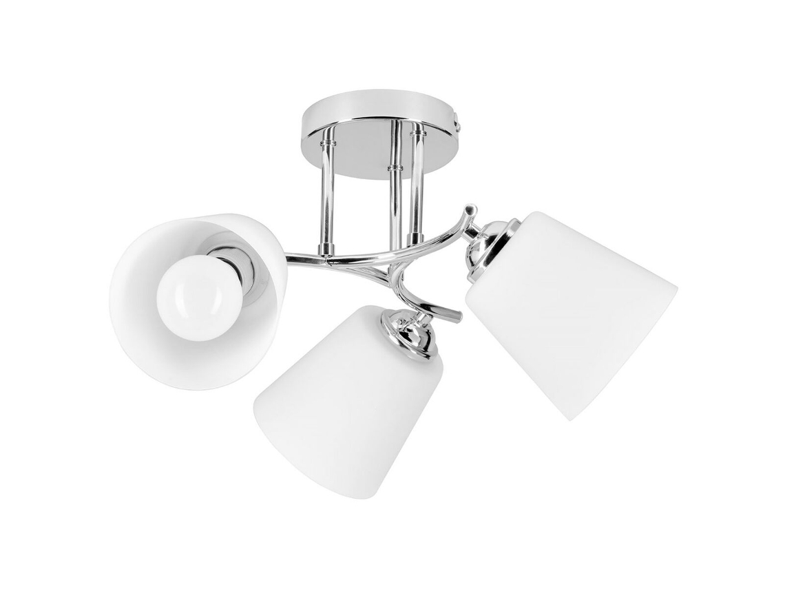 Teto Activejet Aje Emily 3p (prateado E27 40 W)