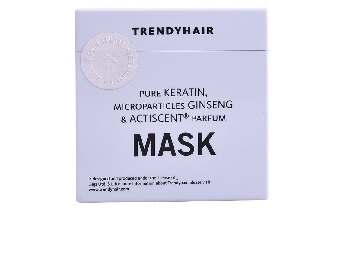 Máscara Capilar Trendy Hair Elastic Queratina Ginseng 500 Ml