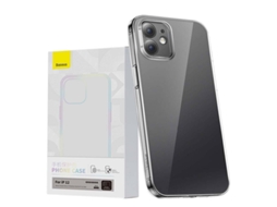 Capa Baseus Para Iphone 12 Com Proteção Reforçada E Parte Traseira Antiderrapante