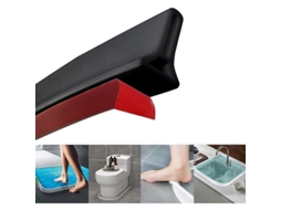 Fita De Retenção De Água De Silicone 100cm Preta Para Banheiro E Cozinha - Barreira Impermeável