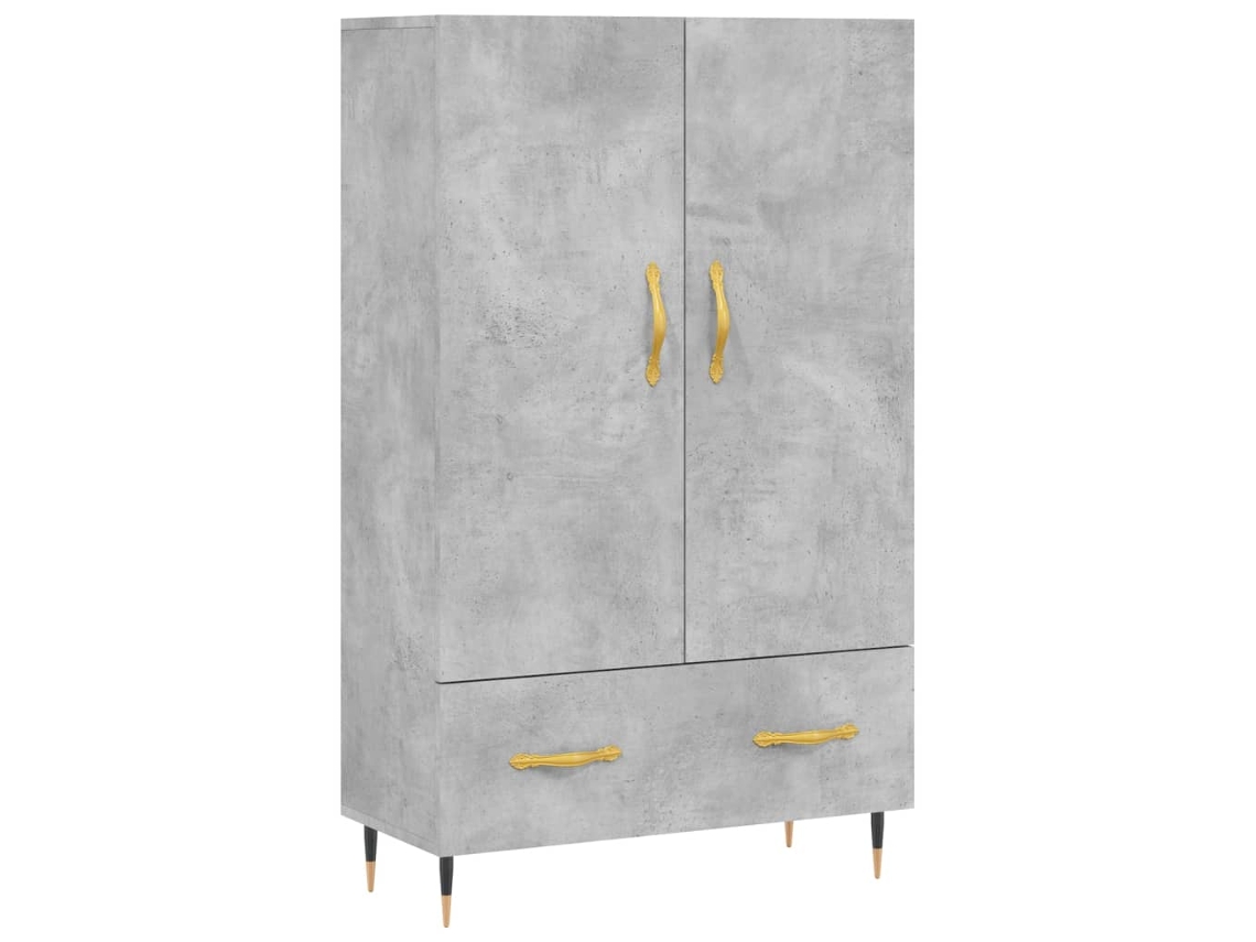 Highboard, Highboards Vidaxl Cinzeto Madeira Processada (n/a)