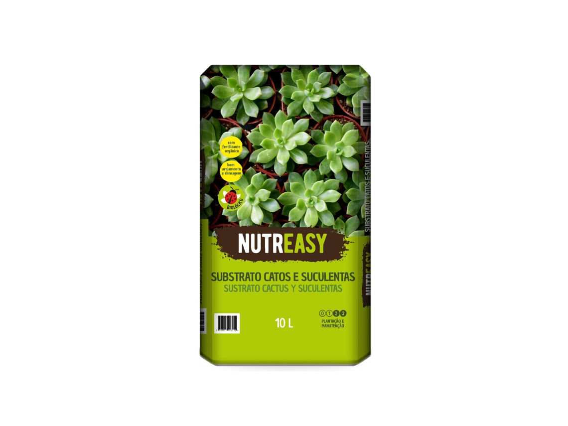 Substrato Catos & Suculentas Bio 10Lt Nutreasy