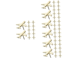 Tachinhas De Metal Em Formato Avião Elásticas Para Lareira
