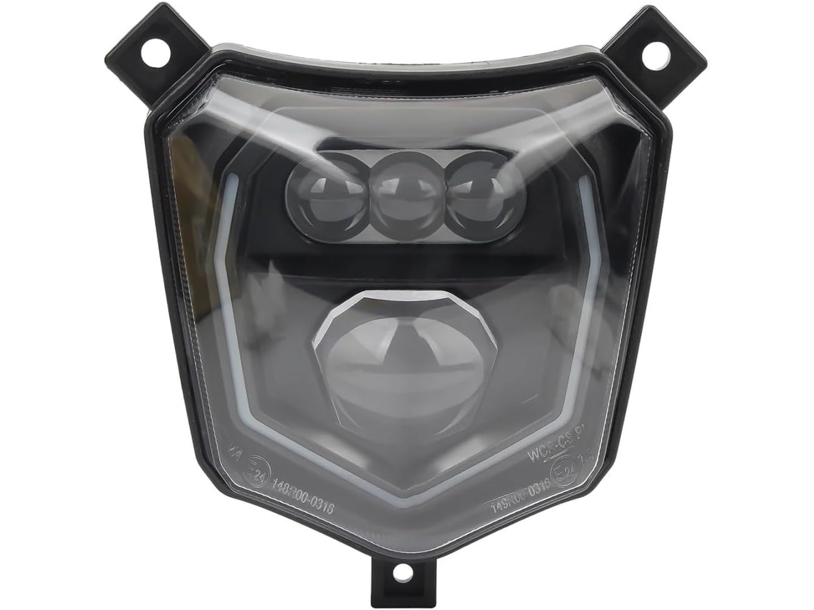 Farol de Led para Motocicleta Honda Crf 125 250 450l Pode Ser Alternado Entre Luz Alta Baixa Ou Ambas Podem