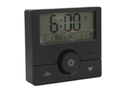 Relógio eletrônico LED multifuncional com alarme, hora, data e temperatura EOOCOO