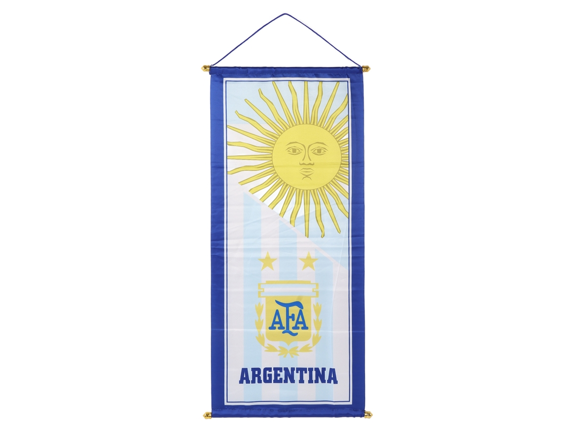 Bandeira De Futebol 2022 Para Fãs Decorativa De Nylon Para Bar Escola Clube Jardim Lobby 90x37cm