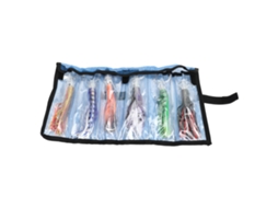 Isca de Pesca Salgada 25cm com Anzóis 6pcs