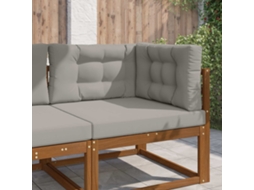 Vidaxl Almofada Para Sofá Externo Poliéster Cinzento 80 X 80 Cm