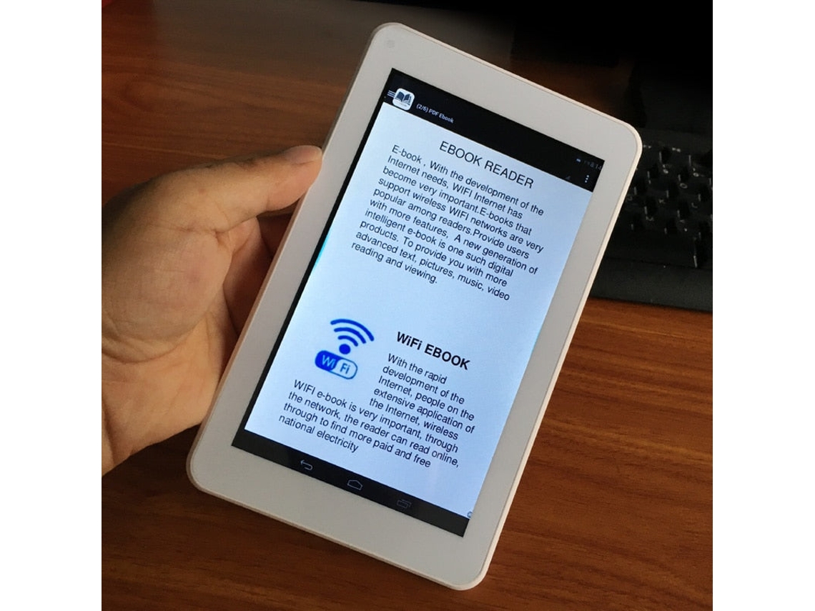 Ebook Reader SLOWMOOSE Resolução HD WiFi EBook para Tablets de 9
