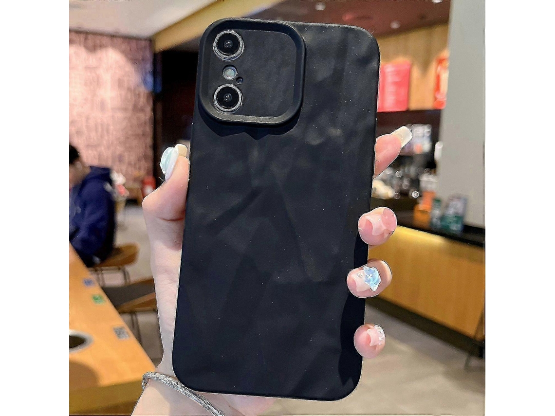 Capa De Celular Em Tpu Com Textura Enrugada Para Iphone Xs Max