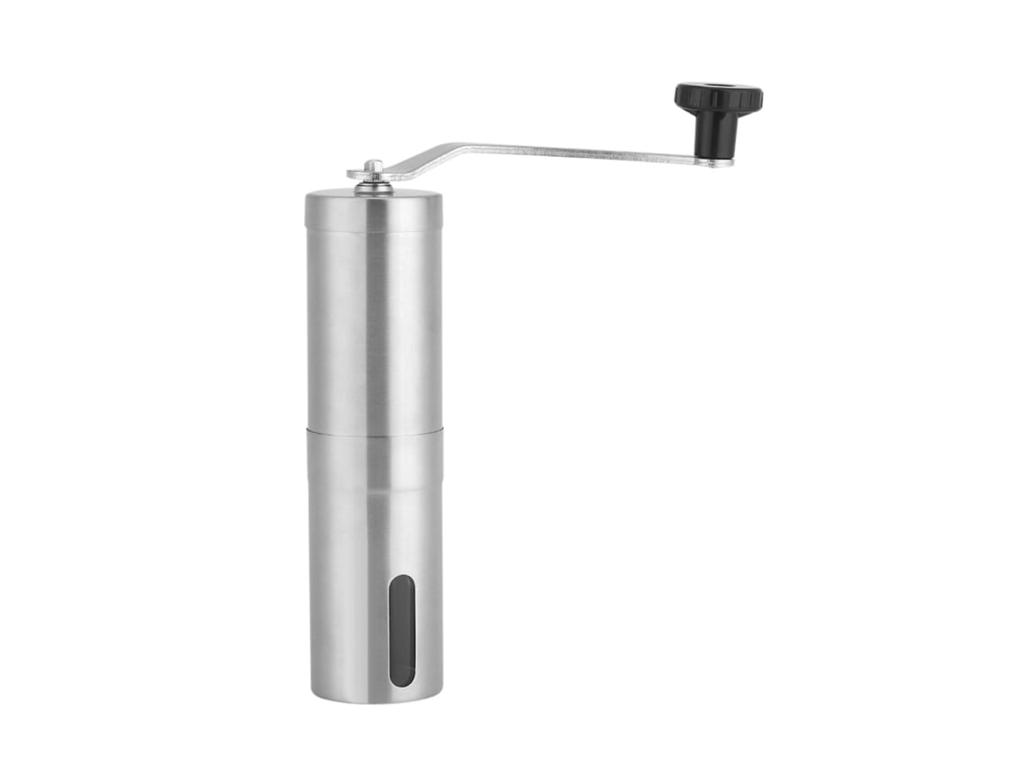 Moedor de café manual com ajuste de grossura, aço inox | S/MARCA