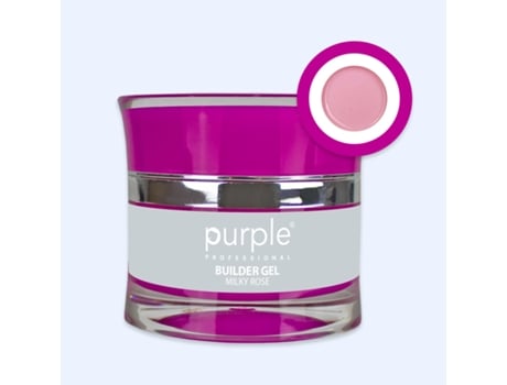 Gel Construtor Rosa Leitoso Purple