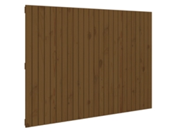 Wall Headboard, Wall Headboards Vidaxl Marrom Madeira De Pinho (159.5 X 110 Cm)