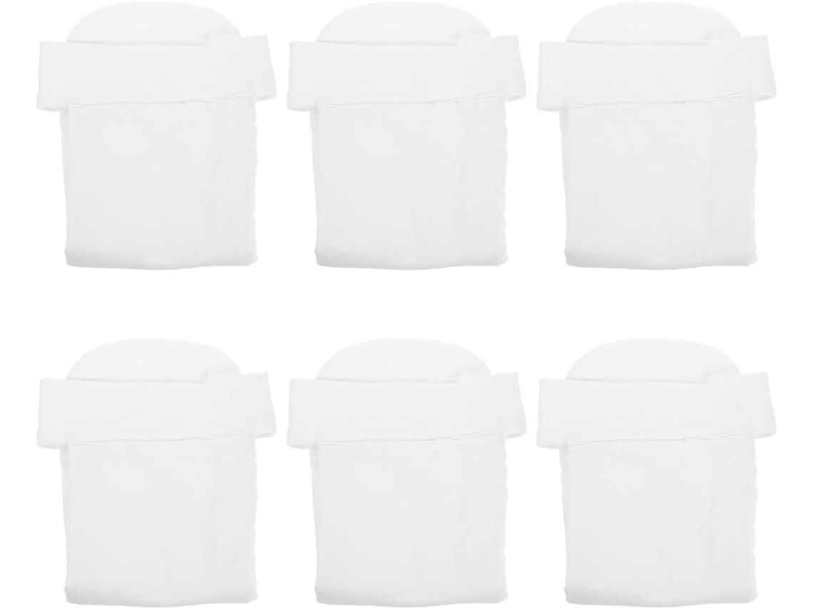 Conjunto de 6 Fraldas de Algodão Laváveis para Recém nascidos, Macias e Confortáveis, CHABERLU