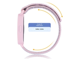 Correia de Pulso para Huawei Watch 7/8/9/10 em Nylon com Velcro e Moldura Integrada CHABERLU