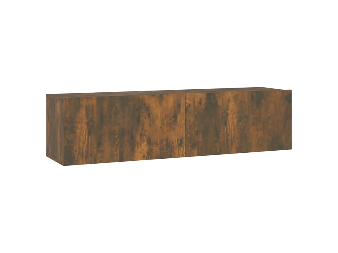 Tv Wall Cabinet, Tv Wall Cabinets Vidaxl Marrom Madeira Processada (n/a)