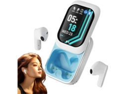 Fones De Ouvido Com Tela Sensível Ao Toque, Fones De Ouvido Deslizantes Com Cancelamento Ruído