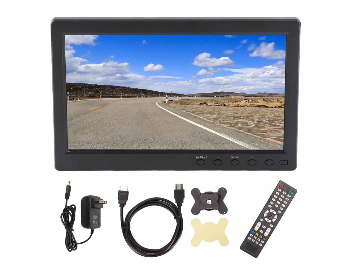 Tela Lcd Portátil 10.1" Hd Com Entradas Vga Bnc Av Ypbpr