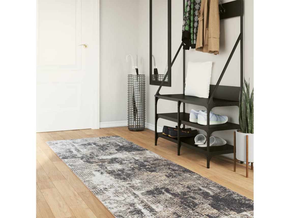Vidaxl Tapete Lavável 80x300 Cm Multicor