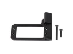 Mali suporte de Servo Rc de Baixo Centro com Adaptador 4 Link para Carro Modelo Phoenix F10 Vp 1/10 em Liga de Alumínio Preto